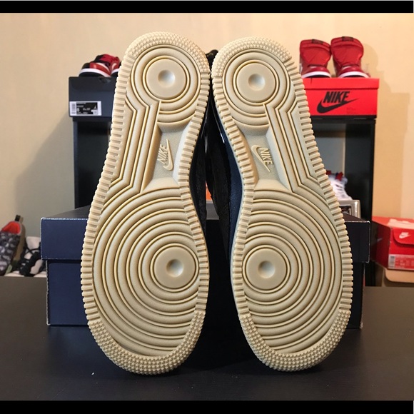 Nike Air Force 1 Low Camo Denim Remix Size 7.5 Men - Picture 8 of 9